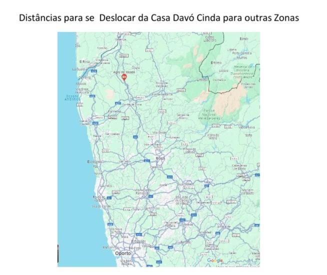 Willa Casa Davo Cinda Paredes de Coura Zewnętrze zdjęcie
